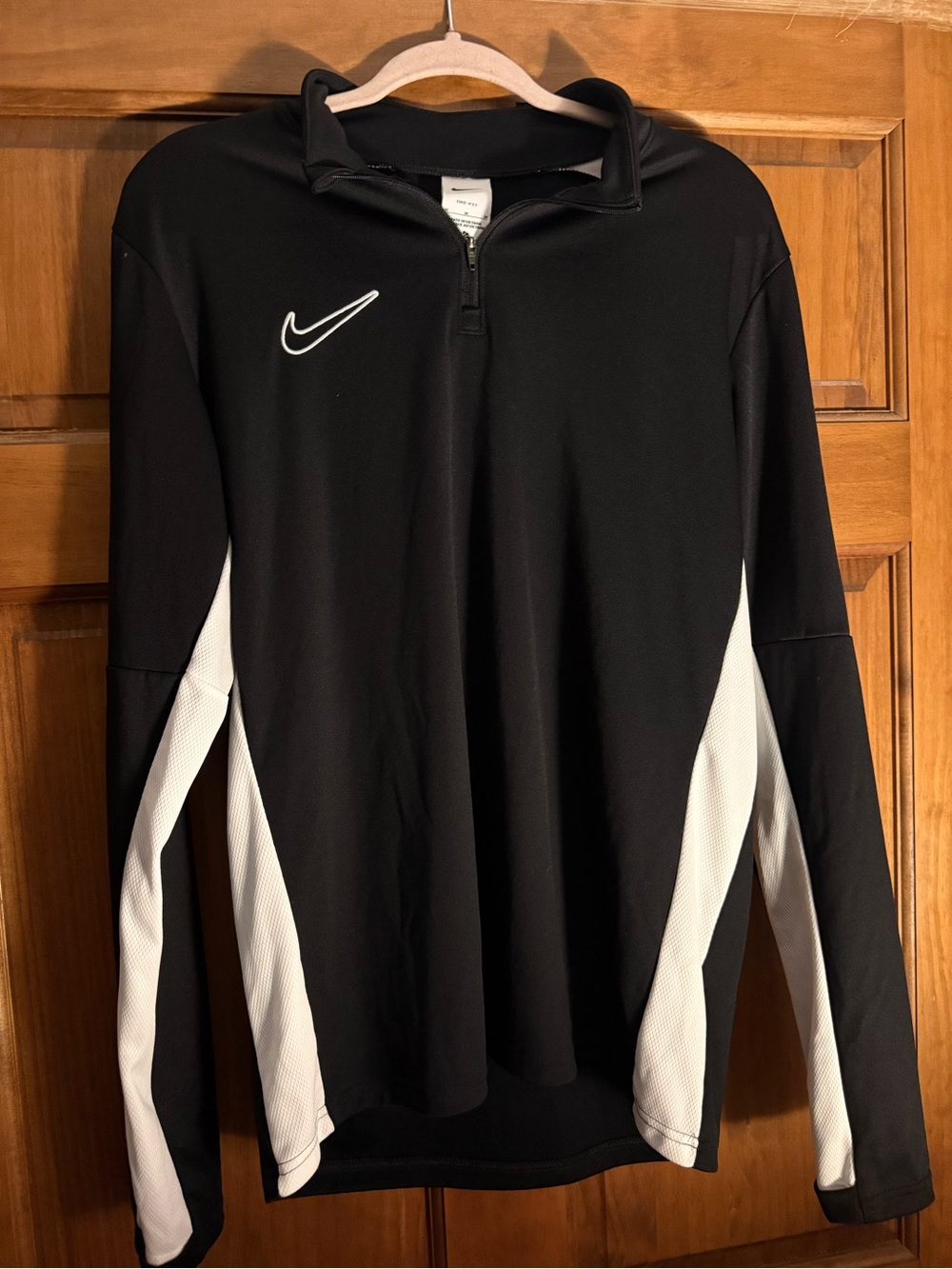 Nike Black Dri-FIT Quarter Zip Top